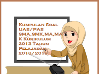 Soal UAS/PAS SMA/SMK Semester Ganjil PJOK ( Penjaskes ) Kelas 10 K13 Tahun 2018/2019