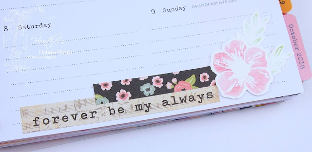 Heather's Hobbie Haven - Planner Embellishment - Week 1