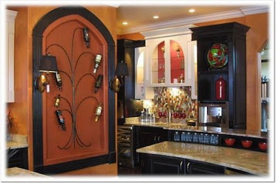 Wine Themed Kitchen Decor on Creative Ideas For Wine Racks