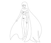 #6 Emma Frost Coloring Page