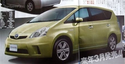 Toyota Prius Alpha 2011 Car Preview