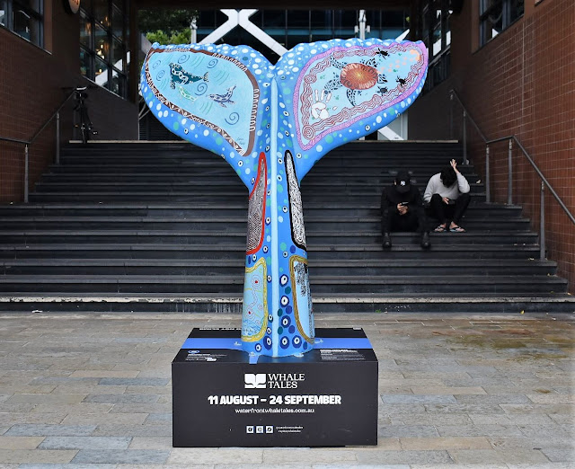 Whale Tail | 'TAFE NSW - EORA College'' by Wanita Lowe & EORA Tafe