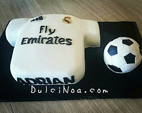 Tarta camiseta Real Madrid