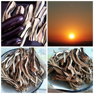 sun dried aubergine