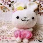 patron gratis conejo amigurumi, free pattern amigurumi rabbit 