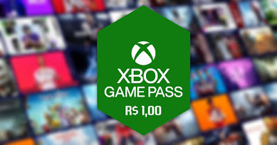 Compre o primeiro mês do Xbox Game Pass Ultimate a R$ 1 real e desfrute de centenas de títulos.