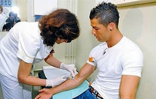  Ronaldo donor darah