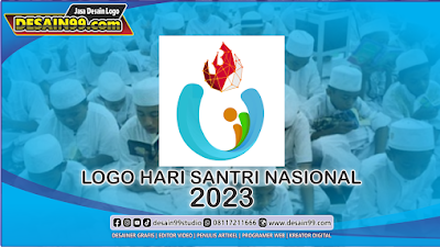 File Mentah Logo Hari Santri 2023 Berbagai Format File  cdr png jpg ai eps pdf 