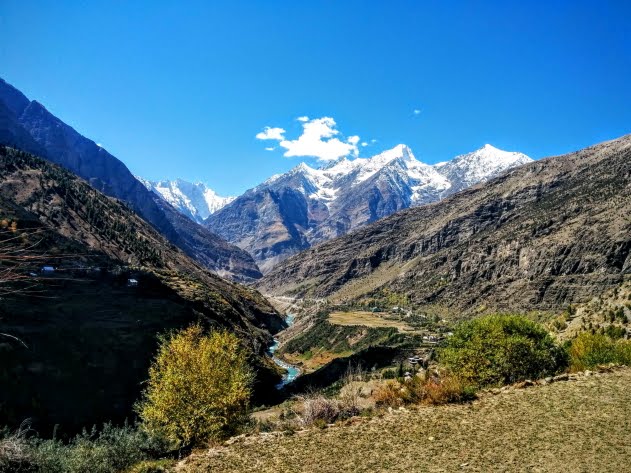 Trekking to Shashur Gompa unleashes a riot of colors and views