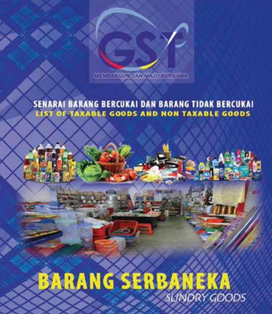 Senarai Lengkap Produk Barangan Pengguna Dikenakan GST