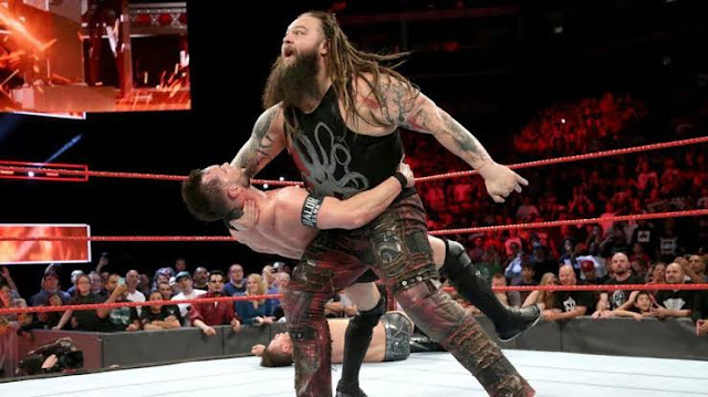 WWE Summer Slam Bray wyatt vs Finn Bailor