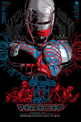 RoboCop Screen Print by Anthony Petrie x Skuzzles