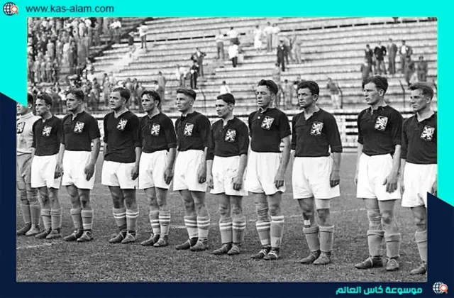 احتل منتخب تشيكوسلوفاكيا المركز الثاني مرتين في كاس العالم 1934 وكاس 1962
