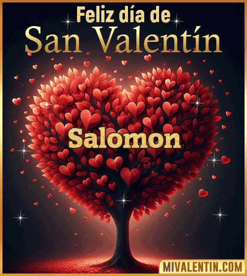 Gif feliz día de San Valentin Salomon