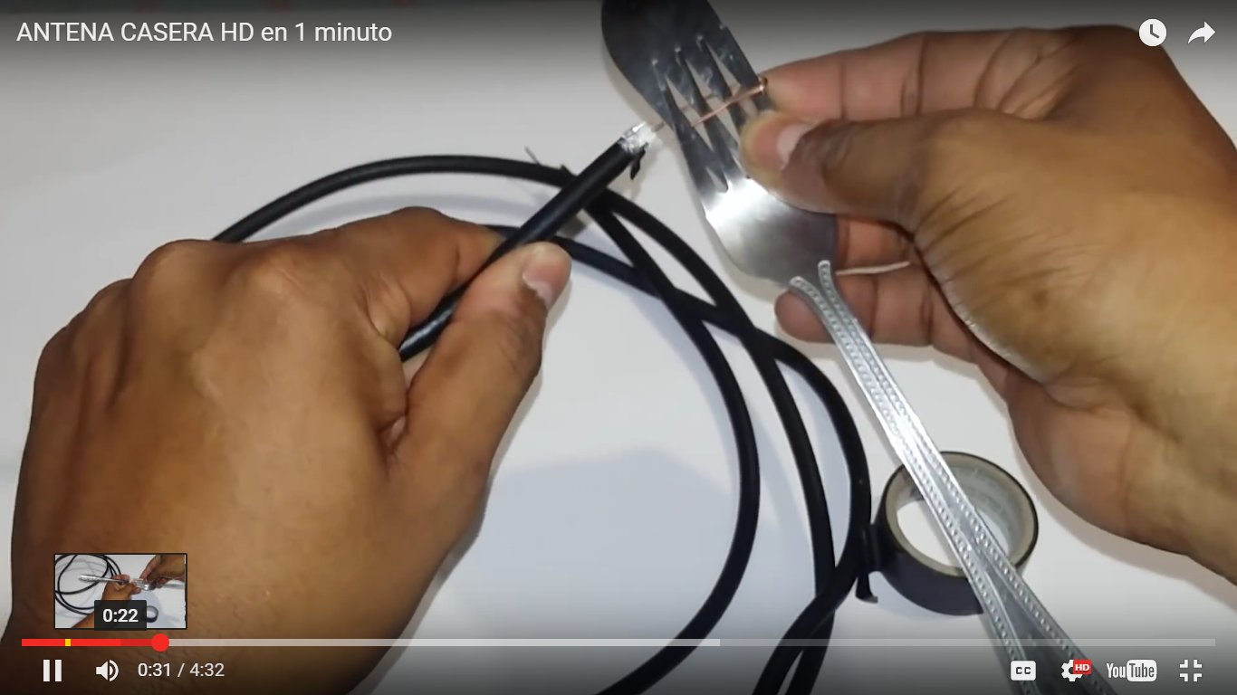 Como hacer una antena HD Tv digital - Fácil y barato | Antena hd, Antena  casera para tv, Antenas