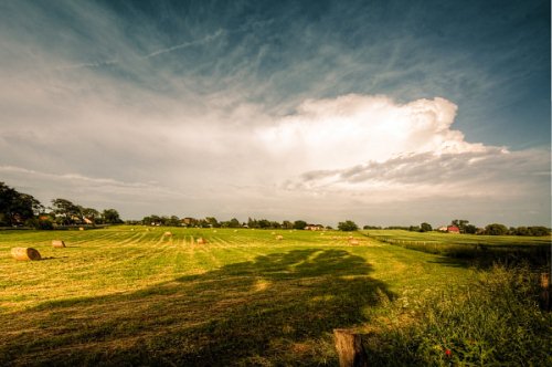 Foto Bayangan Pemandangan Indah