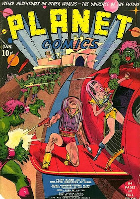 Planet Comics comic cover