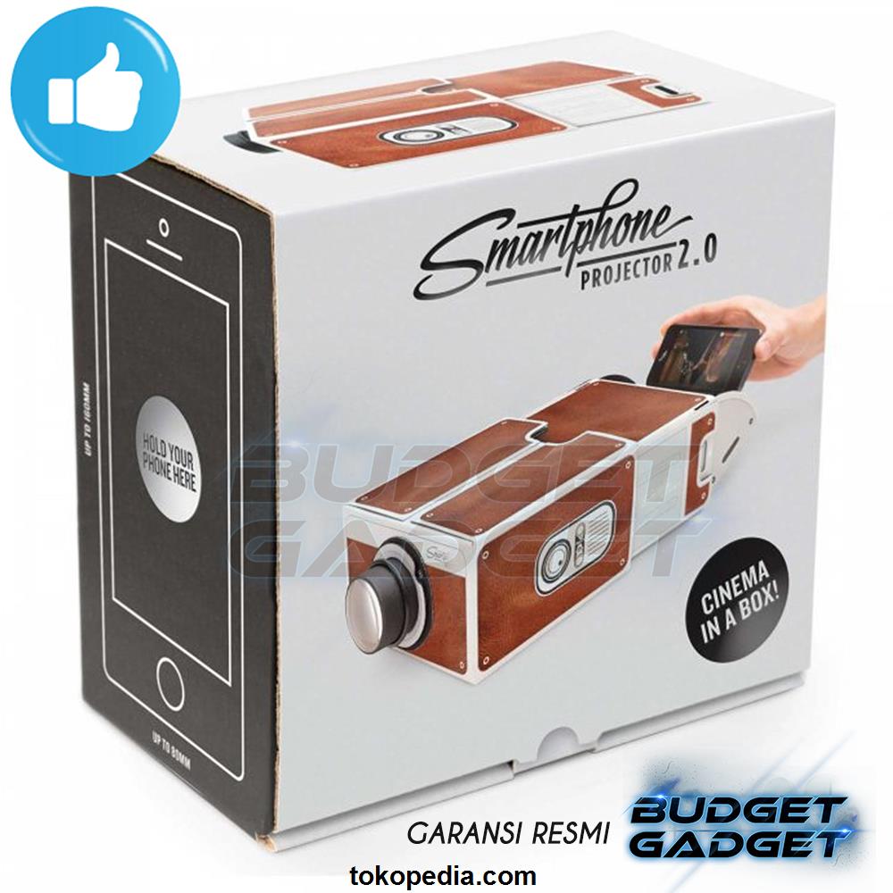 Portable Cardboard Smartphone Projector 2.0