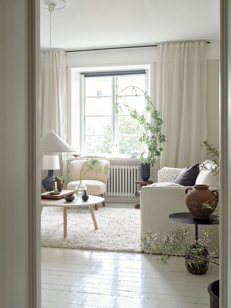 A Calm One Room Swedish Oasis In The Heart  the City