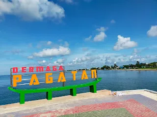 Wisata Pantai Pagatan Tanah Bumbu Kalimantan Selatan