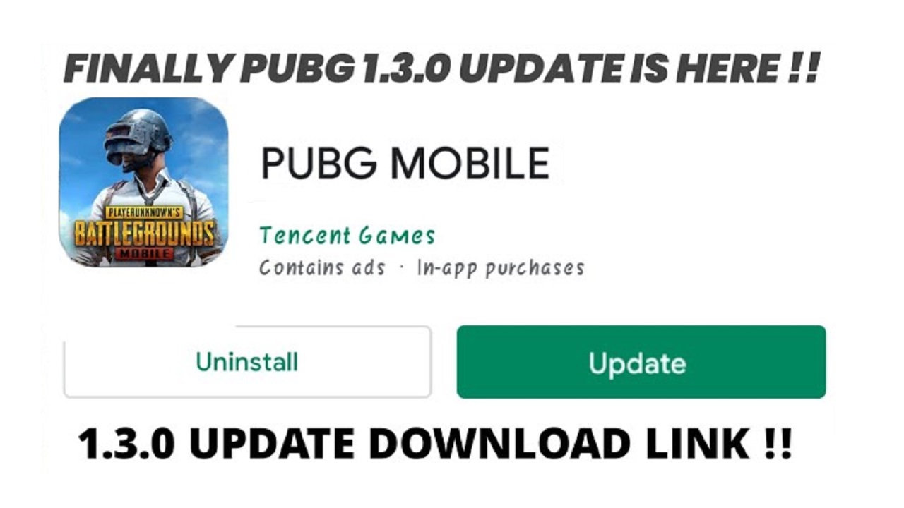 PUBG Mobile 1.3 Global Update Out Now