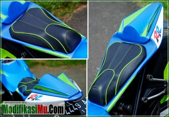 Modifikasi Suzuki Satria FU 150 ala Moto GP Sederhana Tapi 