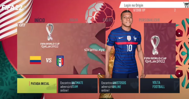 Fifa 22 Mod World Cup Qatar 2022 New Grafik HD Android Offline