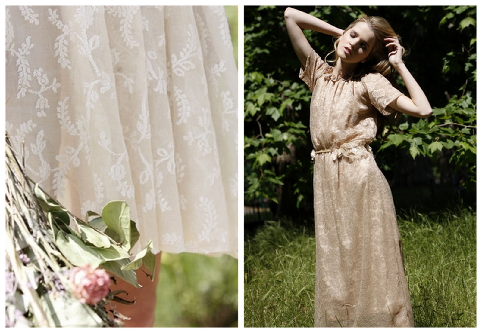 Eco-Luxe Wedding Dresses from