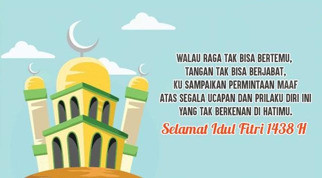 UCAPAN SELAMAT IDUL FITRI YANG BENAR DAN CONTOH SMS UCAPAN 