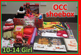 What to pack for a 10 to 14 year old girl in an Operation Christmas Child shoebox.