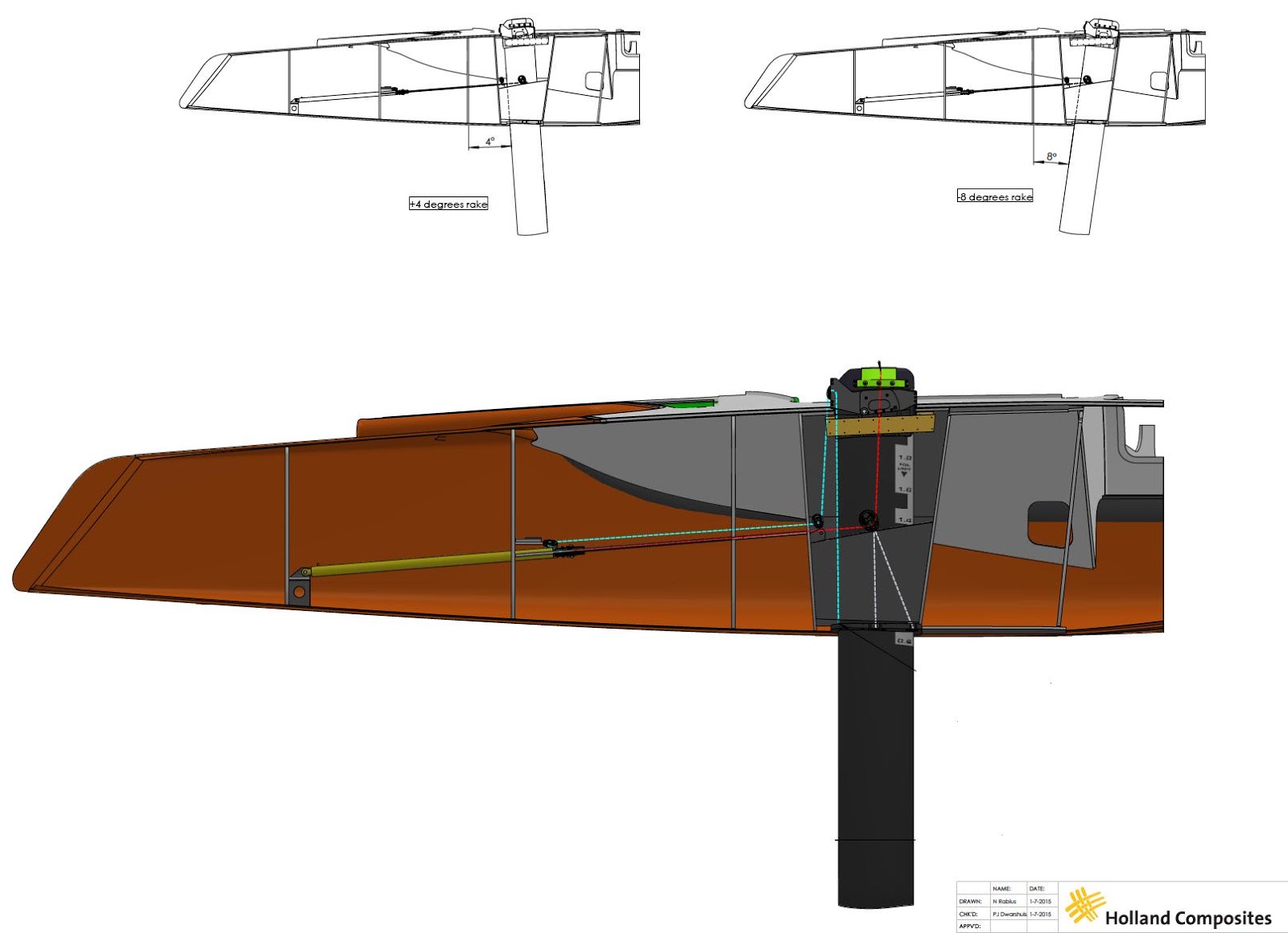 holland composites launches & updates g4 #2 catamaran