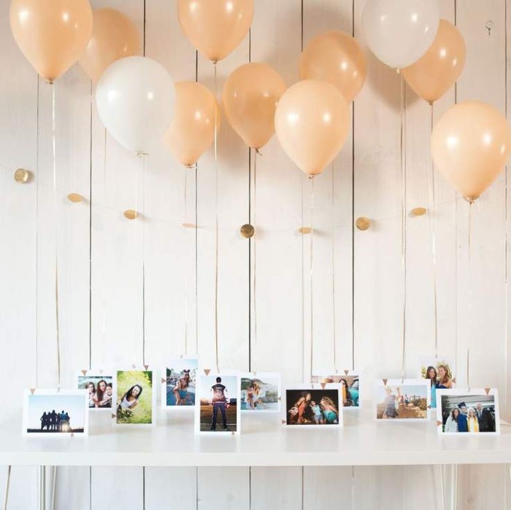 Graduation Party Photo Display Ideas