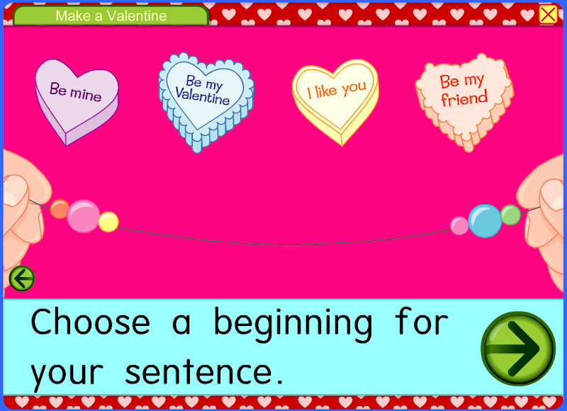 Make a Valentine title=