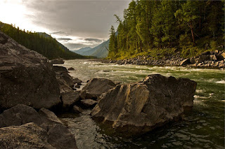 creek with clean water