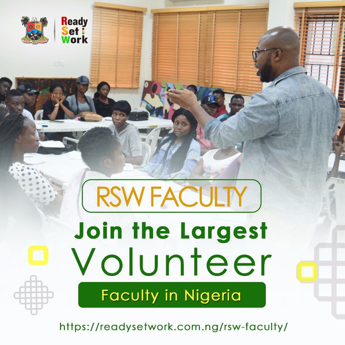 ReadySetWork (RSW) Faculty Training Program for Nigerian Final Year Students 2018