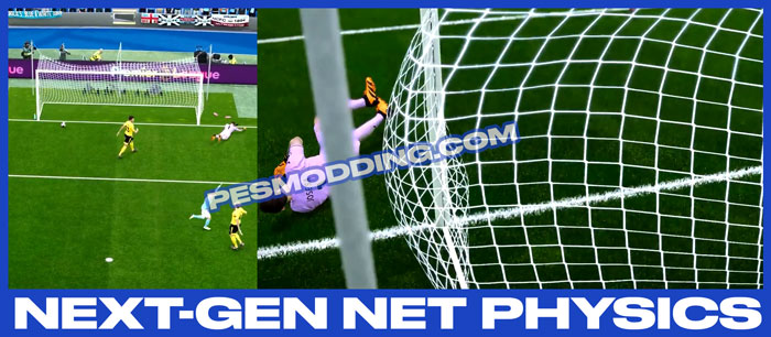 PES 2021 Next-Gen Net Physics from FIFA 22