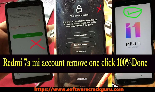 REDMI 7A PINE MI ACCOUNT BYPASS