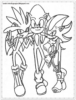 neo metal sonic coloring pages