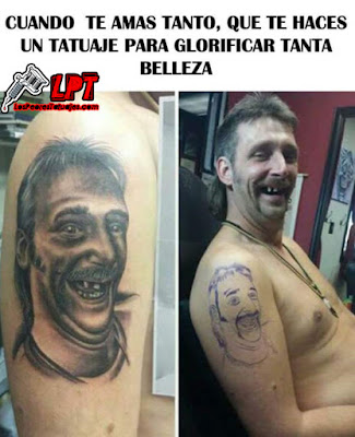 Memes de tatuajes : El hombre que se tatuó a si mismo