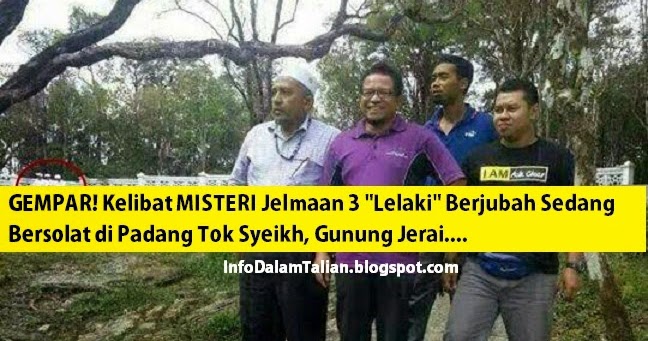 GEMPAR! Kelibat MISTERI Jelmaan 3 "Lelaki" Berjubah Sedang 