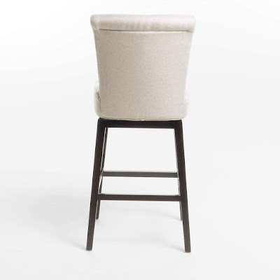 Fabric Swivel Counter Stool Design