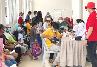 Vaksinasi Booster, Binda Kepri dan Dinkes Gelar di 24 Titik Lokasi Wilayah Batam