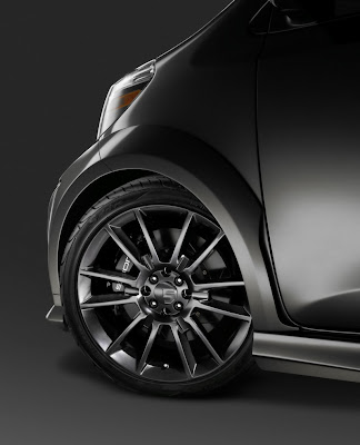 The All-New 2011 Five Axis Scion iQ Show Car Specification