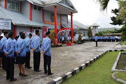 Kemenkumham Maluku Gelar Upacara Peringatan Hari Lahirnya Pancasila ke 73