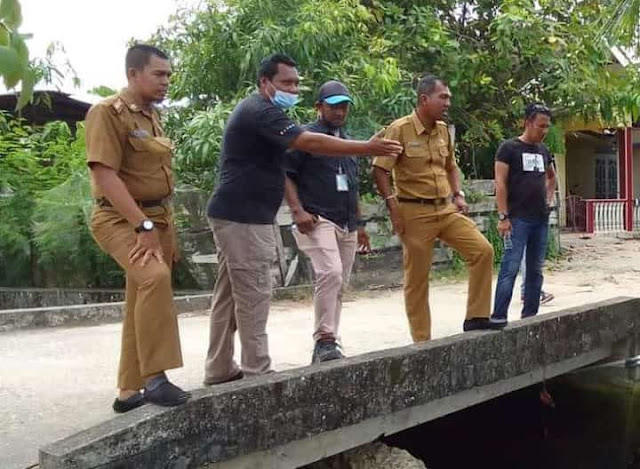 Dinas PUTR Terus Melakukan Upaya Pengendalian Banjir dan Pemanfaatan Air Baku di Pusat Kota Lingga