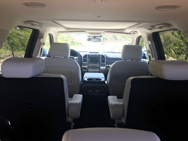 Interior view of 2020 Ford Expedition Platinum