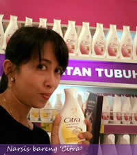 Citra Night Whitening berikan perawatan kulit putih mulus