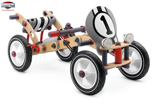 Berg Moov Wooden Ride On Toy Construction Set