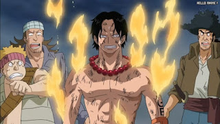 ワンピースアニメ 頂上戦争編 482話 エース かっこいい Portgas D. Ace | ONE PIECE Episode 482