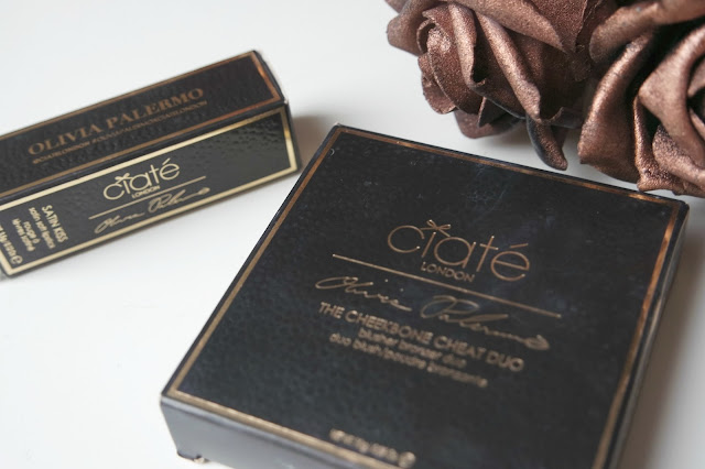 Ciate London: Olivia Palermo Makeup Range: Lipstick in Cashmere and Cheekbone Duo in Bluff Point Review